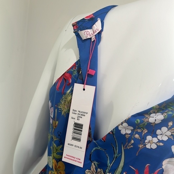 Parker Jolene Mini Dress Blue Sangria - Picture 11 of 12